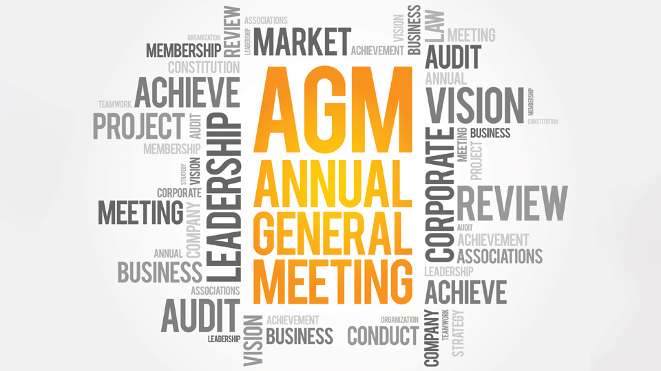 AGM – Save the Date!