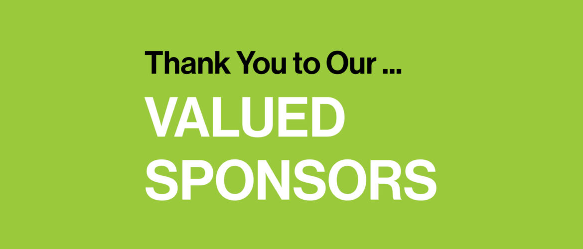 Thank You to our Partners and Sponsors