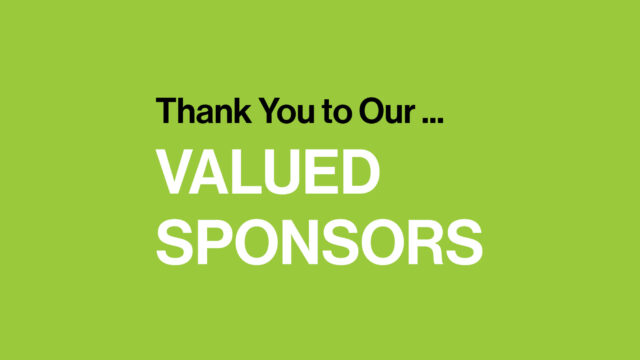 Thank You to our Partners and Sponsors