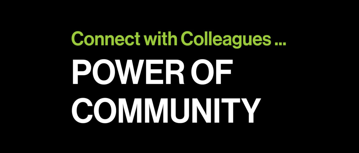 Connect with Colleagues!