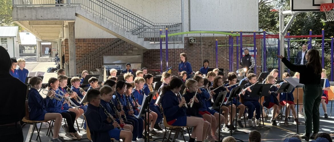 Last note of band in Term 2!