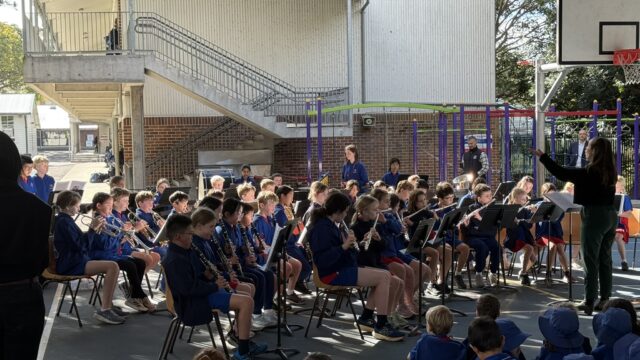 Last note of band in Term 2!