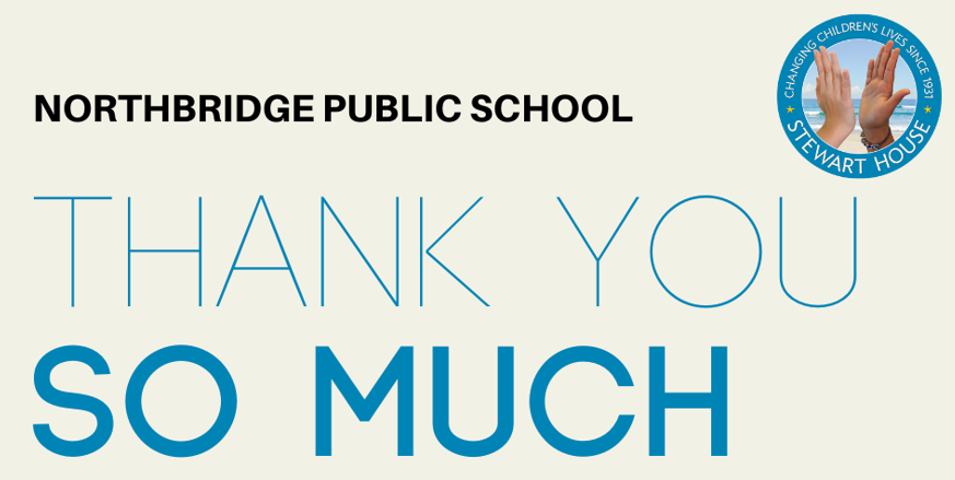 Thank You from Stewart House!