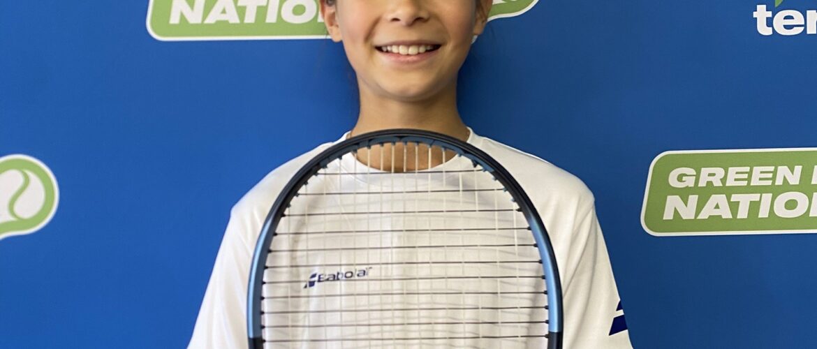 Eva Aces it at the National Tennis Championships