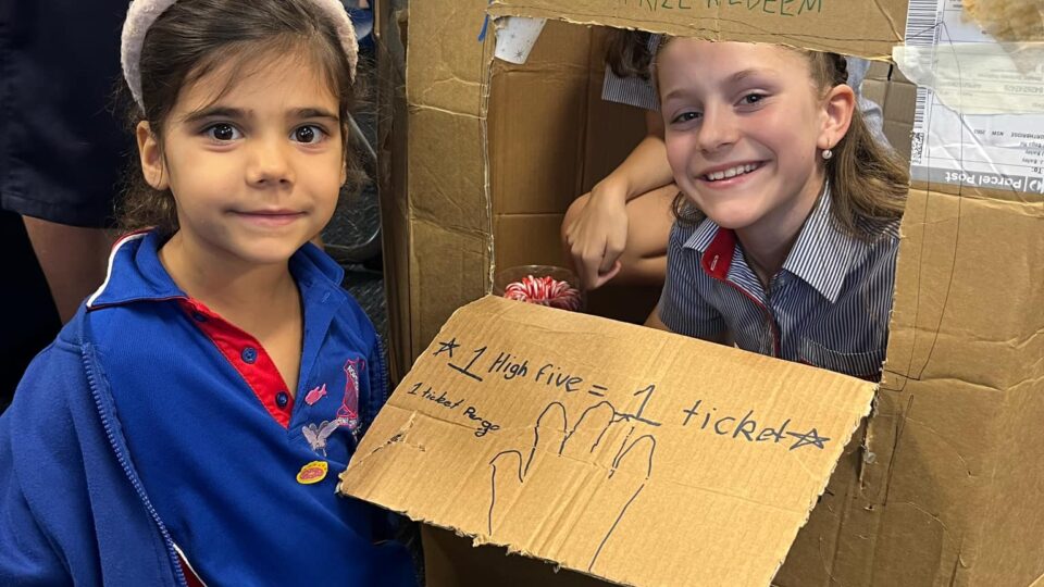 Kindergarten and Year 6 Arcade Extraordinaire!