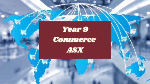 Year 9 Commerce ASX Sharemarket