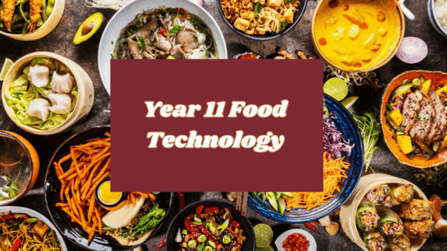 Year 11 Food Technology Report: ‘Food for Fort’ Restaurant Service