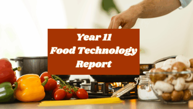 Year 11 Food Technology Report: ‘Food for Fort’ Restaurant Service