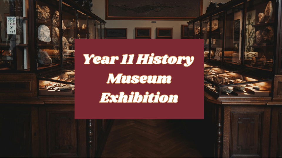 Year 11 History Museum Exhibition