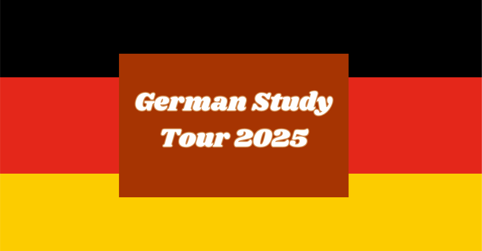 German Study Tour 2025