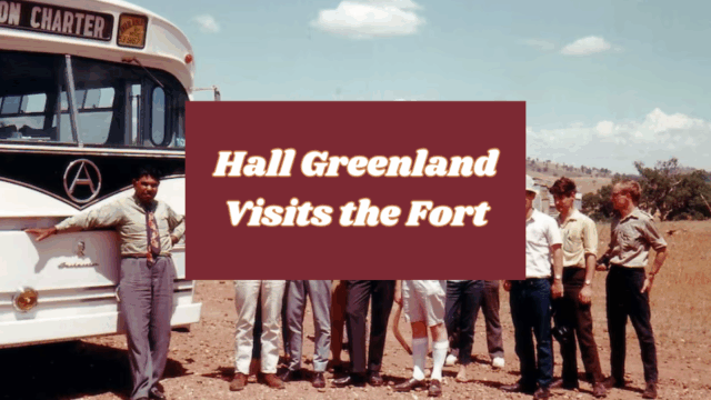 Hall Greenland Visits The Fort