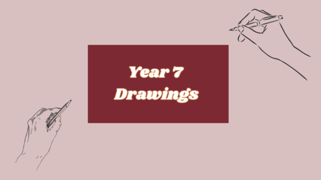 Year 7 Drawings