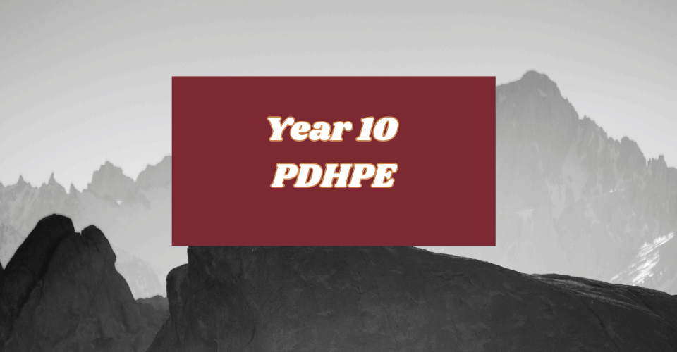 Year 10 PDHPE