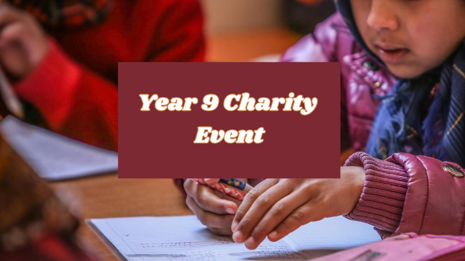 Year 9 Charity Event