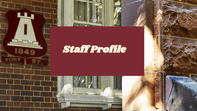 Staff Profile: Ms Dunn