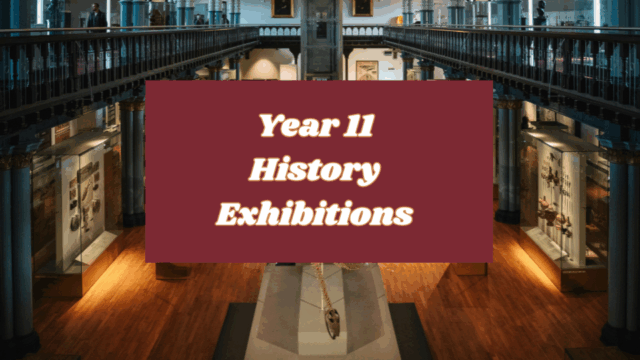 Year 11 Museum Exhibition