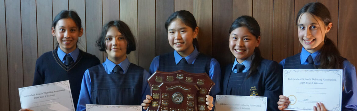 Year 8 Debaters Win ISDA Grand Final at MLC School