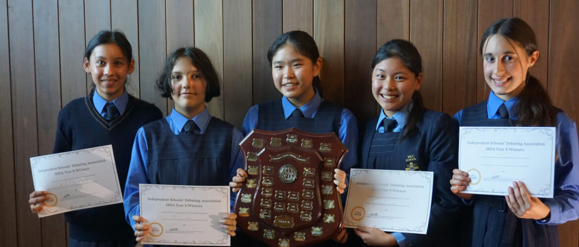 Year 8 Debaters Win ISDA Grand Final at MLC School