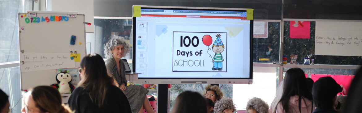 Kindergarten Celebrates 100 Days of School