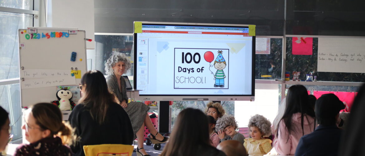 Kindergarten Celebrates 100 Days of School