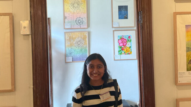 Congratulations Avni and Grace, our Exhibiting Artists!
