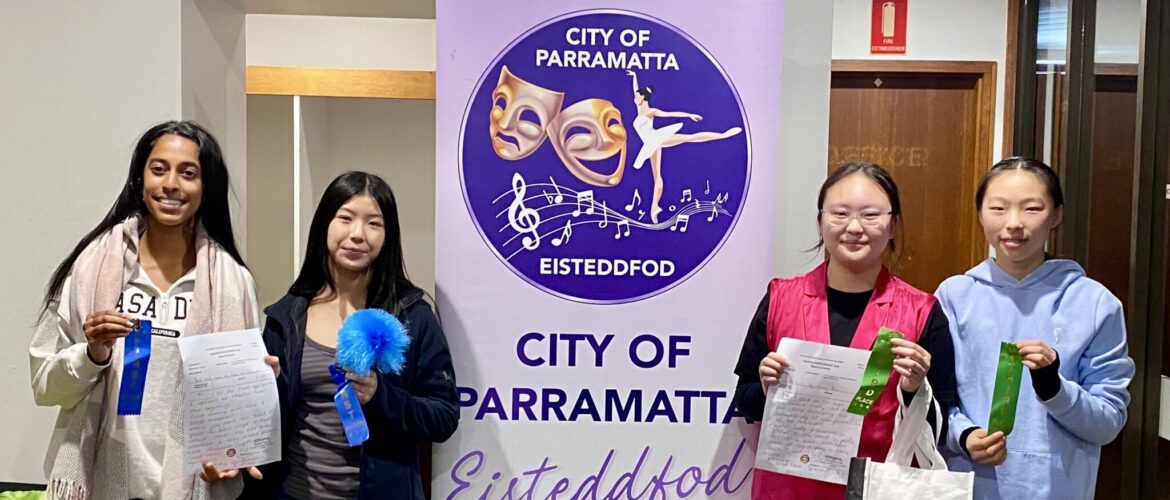 Speech and Drama students shine at the Inner West and Parramatta Eisteddfods