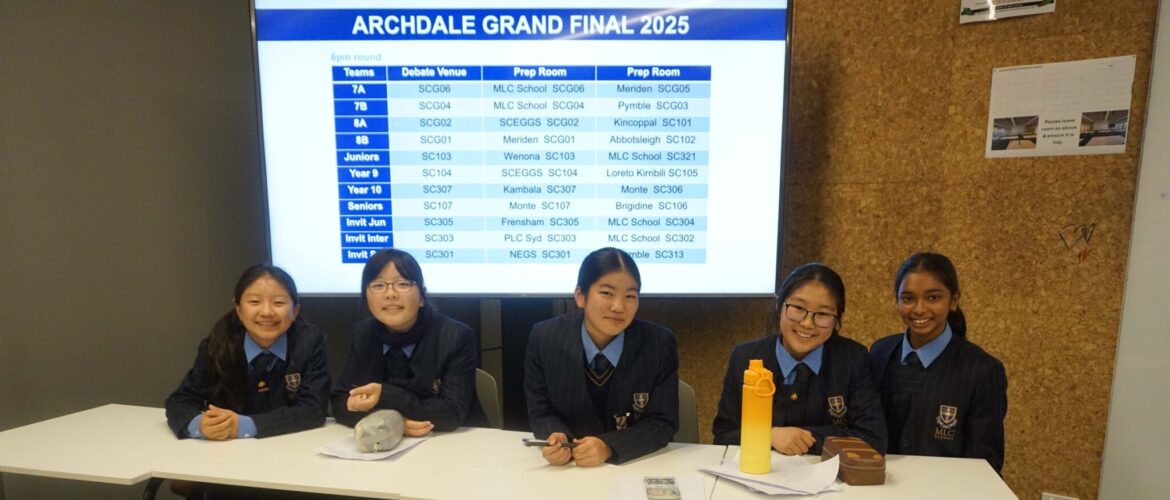 Five MLC School Teams Compete in Archdale Grand Final