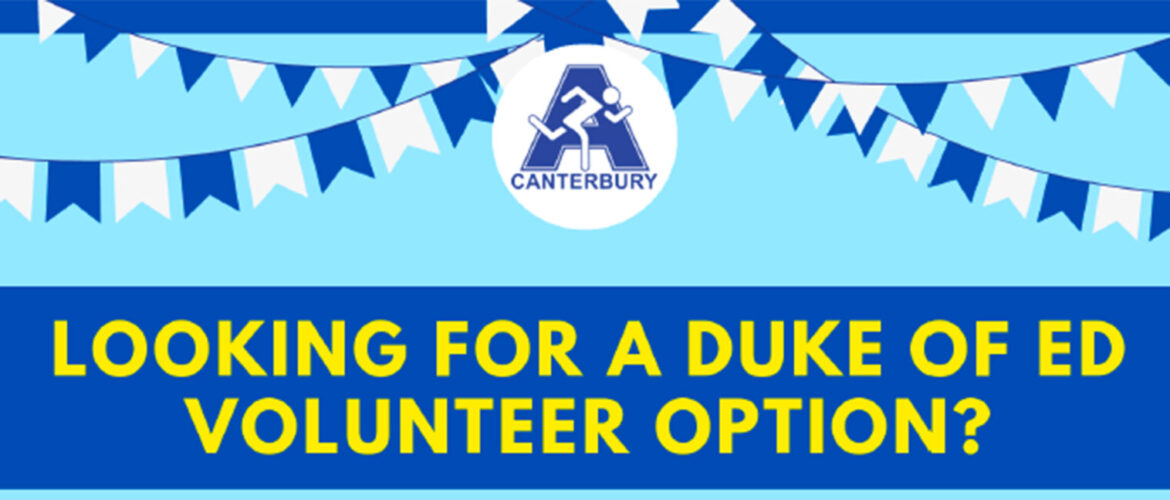 A Great Service Opportunity – Volunteering at Canterbury Little Athletics Club