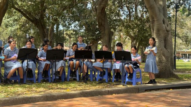 Ukestra in Burwood Park