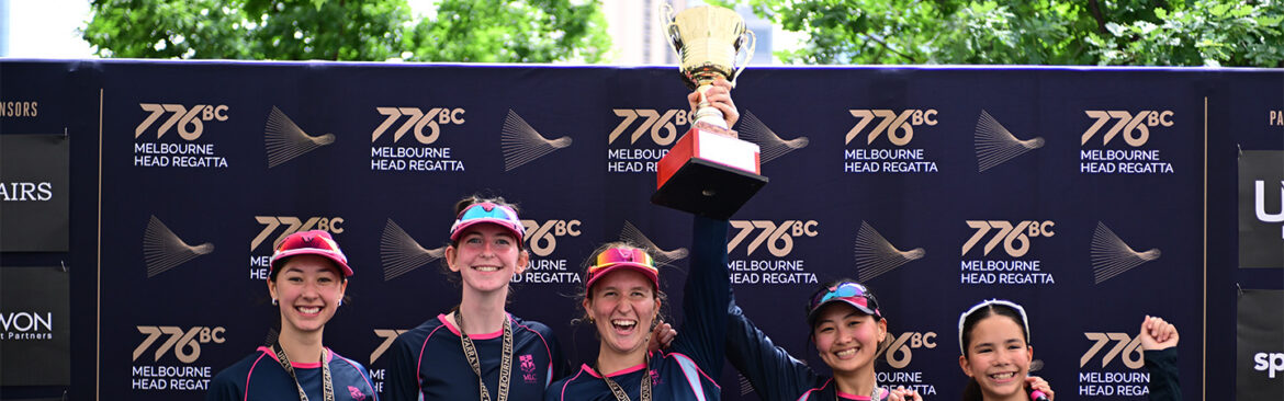 Head of the River – Gold All the Way for MLC School Rowing!