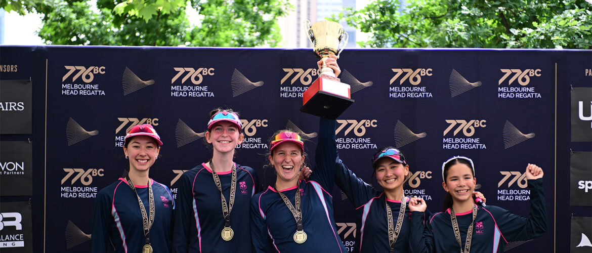 Head of the River – Gold All the Way for MLC School Rowing!