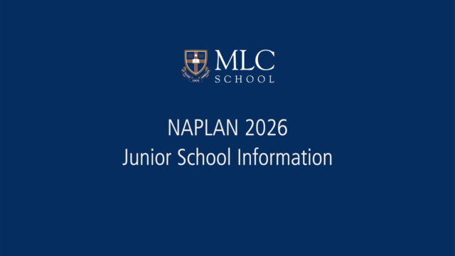 NAPLAN 2026 – Junior School Information