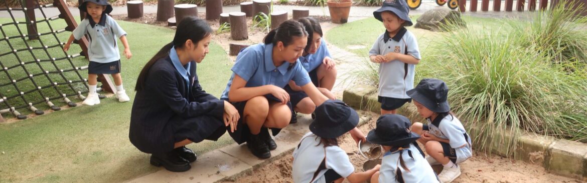 Pre-Kindergarten Enjoy a Visit from Year 11 and 12 Psychology Students