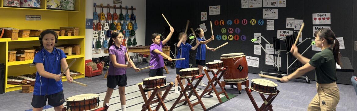 Junior School Taiko: Starting the Year in Rhythm 
