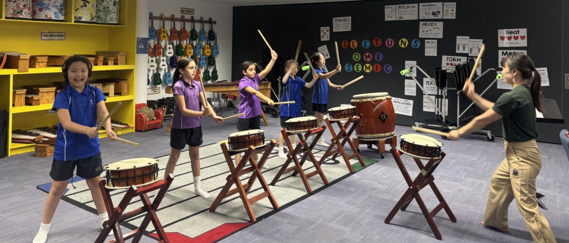 Junior School Taiko: Starting the Year in Rhythm 