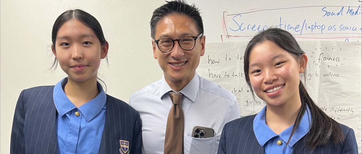 Jocelyn and Stephanie represent at the Strathfield Youth Advisory Board!