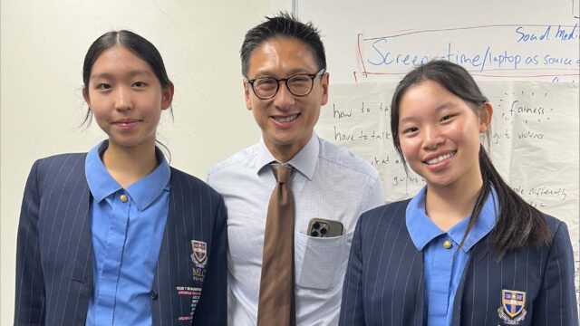 Jocelyn and Stephanie represent at the Strathfield Youth Advisory Board!