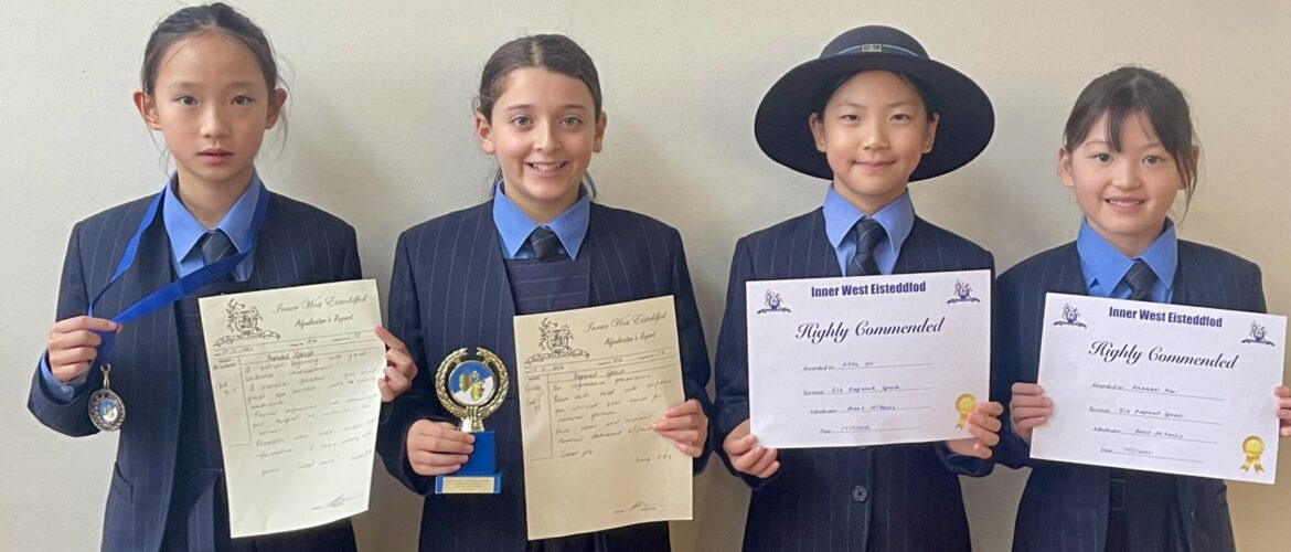 Speech and Drama Students Shine at the Inner West Eisteddfod 8–10 Categories