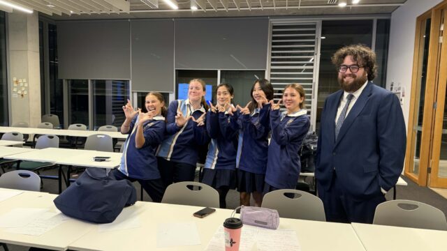 Debating and Public Speaking Success to Start the Term