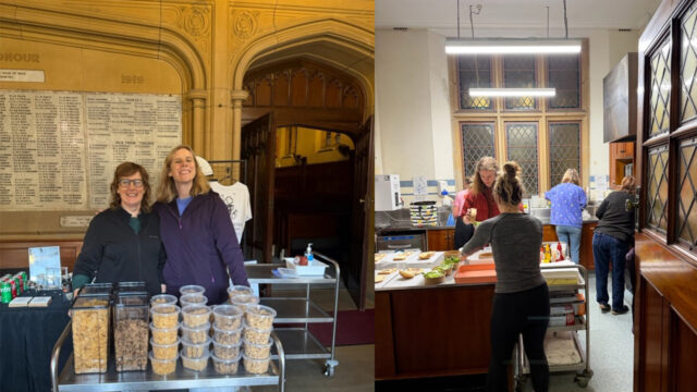 Staff Volunteer at Early Bird Café for the Homeless