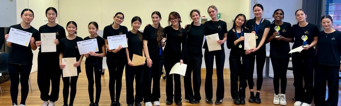 Speech and Drama Students Excel at the Inner West Eisteddfod