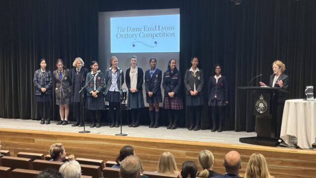 Representing MLC School at the highest level in Public Speaking