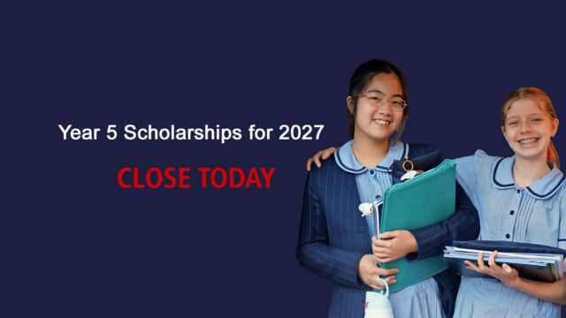 Year 5 2027 Scholarships Close Today!