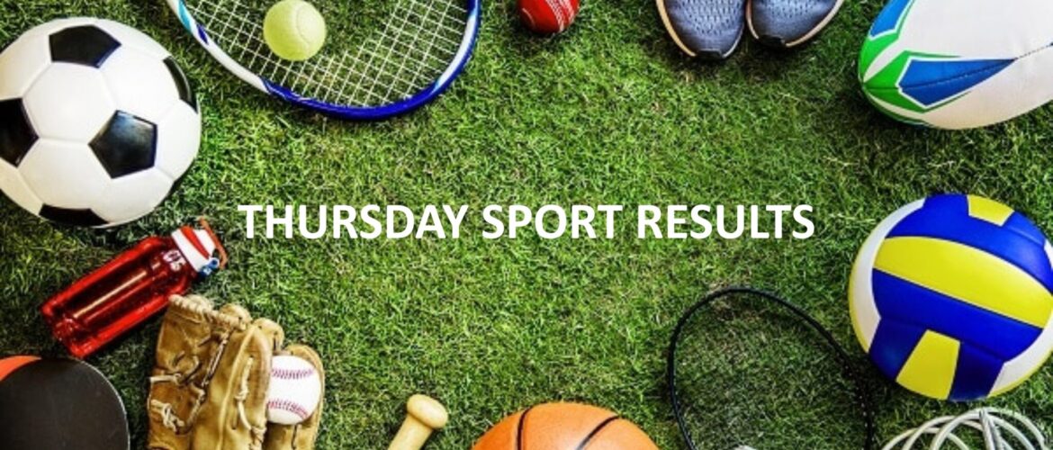 Representative Sport Results