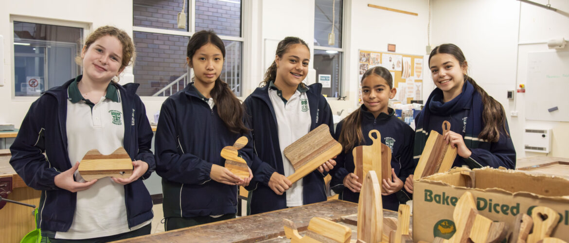 TAS &amp; VET – Shaping Success: Year 8 Crafts Brilliant Timber Serving Boards
