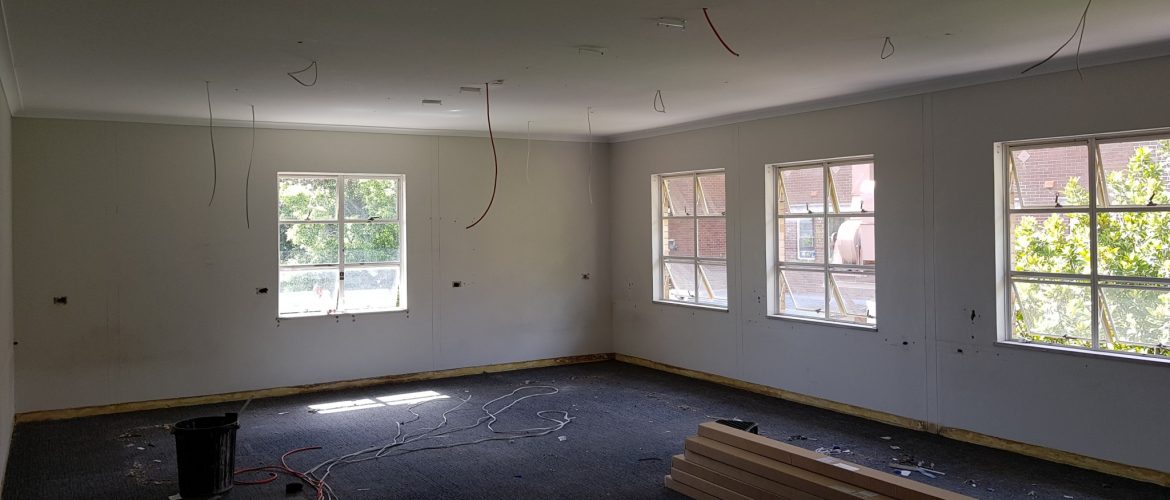 Hodges Renovations Are Underway