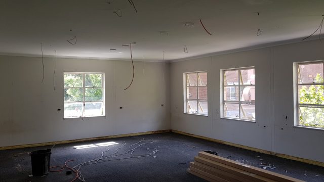 Hodges Renovations Are Underway