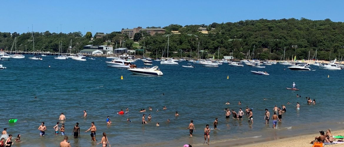 Balmoral Beach on Sunday