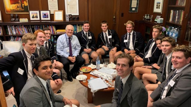 Year 12 Barry House Lunches with the Headmaster