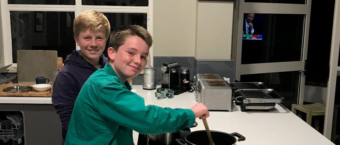 Healthy Cook-up On A Wintry Saturday